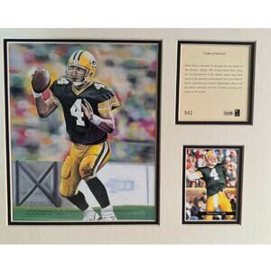 🏈 Brett Favre Collector’s Set – Matted 11x14 Prints (Unframed) 🟢💛